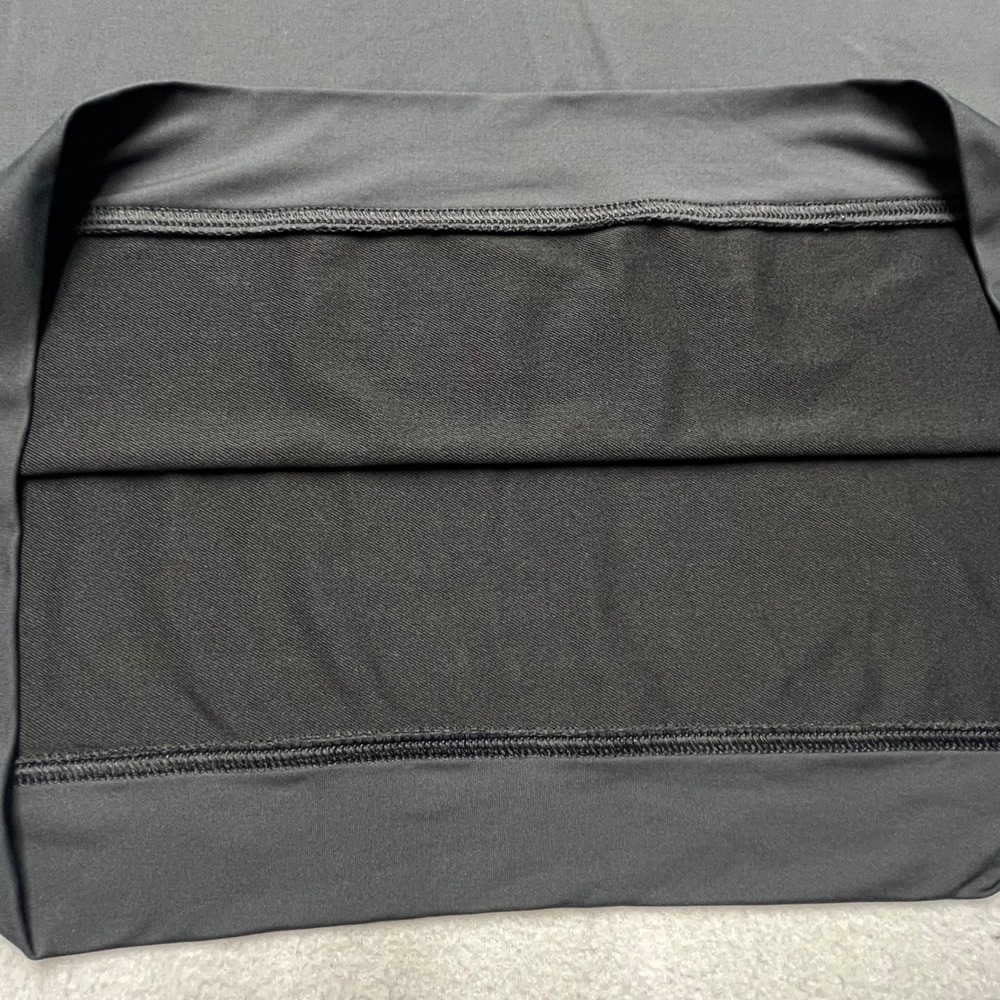 Peter Millar Perth  Wicking Men 3XL 1/4 Zip Pullover Black Applied Felts Stretch - Picture 6 of 11